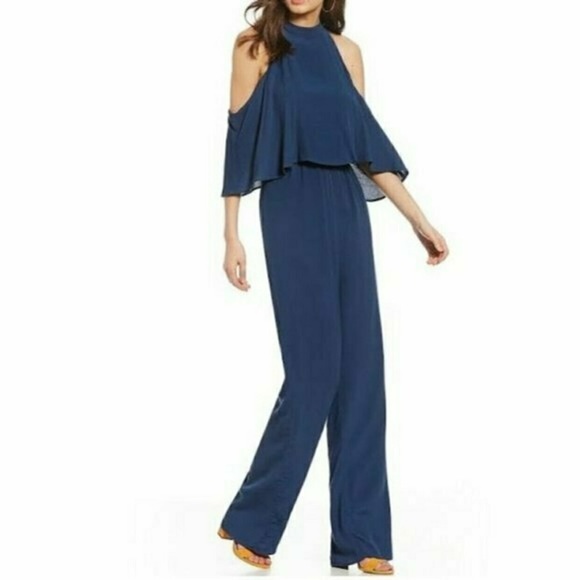 cupcakes & cashmere Pants - cupcakes & cashmere Malu Jumpsuit Cadet Blue